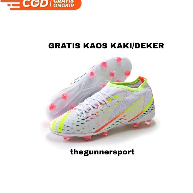Sepatu Bola Anak Adidas Predator Edge/Junior Gratis Kaos Kaki/Deker