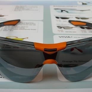 Kacamata Safety King's KY 8814 Smoke Mirror King's Ky8814A Anti Secret