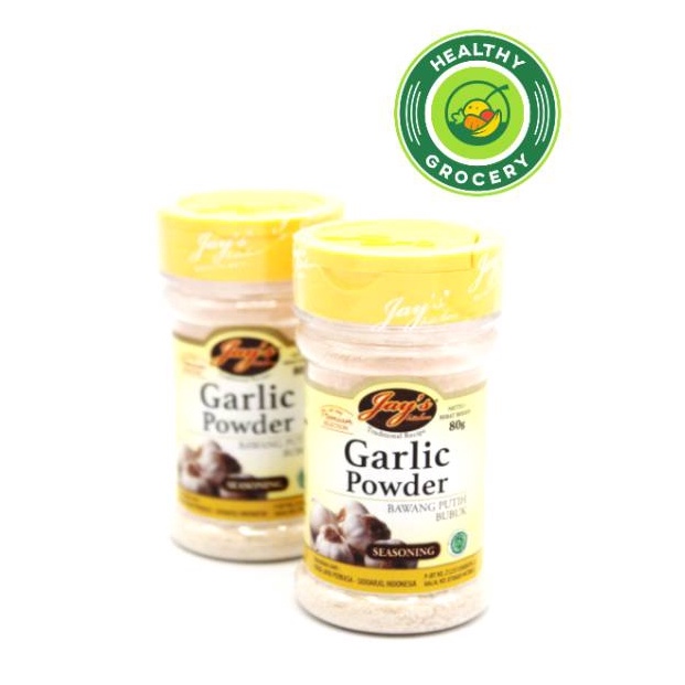 

Pasti Murah.. Jay's Garlic Powder 80 gr / Bawang Putih Bubuk / Jays 35