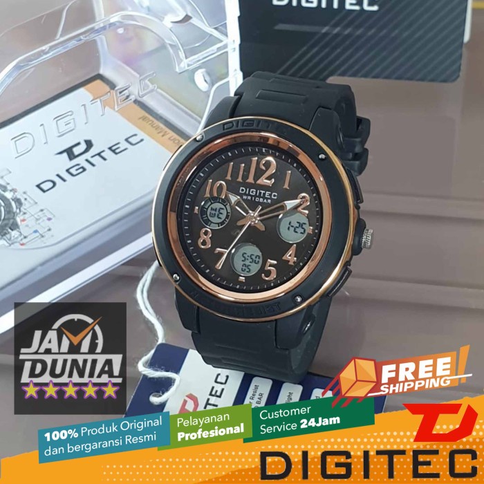 FLASH SALE JAM TANGAN DIGITEC ORIGINAL BDA-4091T RG1 BDA 4091 DIGITEC 4091 WANITA TERBARU