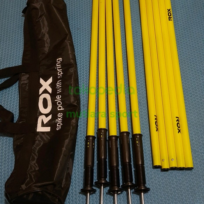 AGILITY SPIKE POLE SPRING ROX ORIGINAL TIANG KETANGKASAN BOLA ISI 5