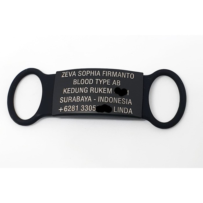 PROMO PLAT HITAM DATA IDENTITAS DI JAM TANGAN- JAM IDENTITAS TERLARIS