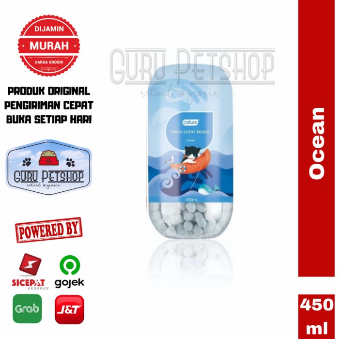 PROMO CATURE JUST SPRINKLE ON CAT LITTER ODOR-KILL ANTI BACTERIAL TERBARU