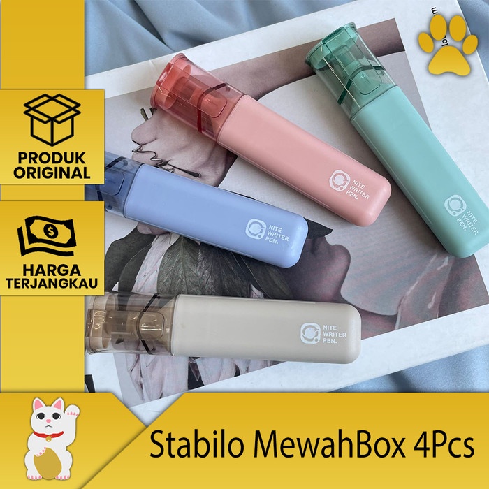 

Bestseller Stabilo Mewah 1 Set 4 Pcs Qj-0696 Highlighter Mewah 1 Set 4 Pcs Atk