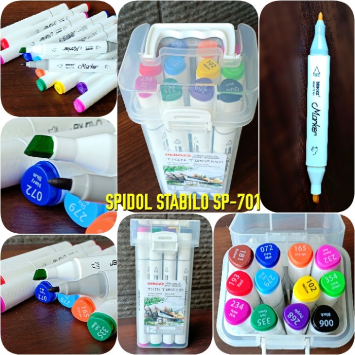 

Bestseller Debozz Spidol Twin Highlighter Sp701 Isi 12 Pcs