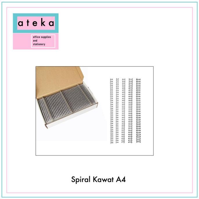 

Spiral Kawat 3:1 A4 Uk. 5/16