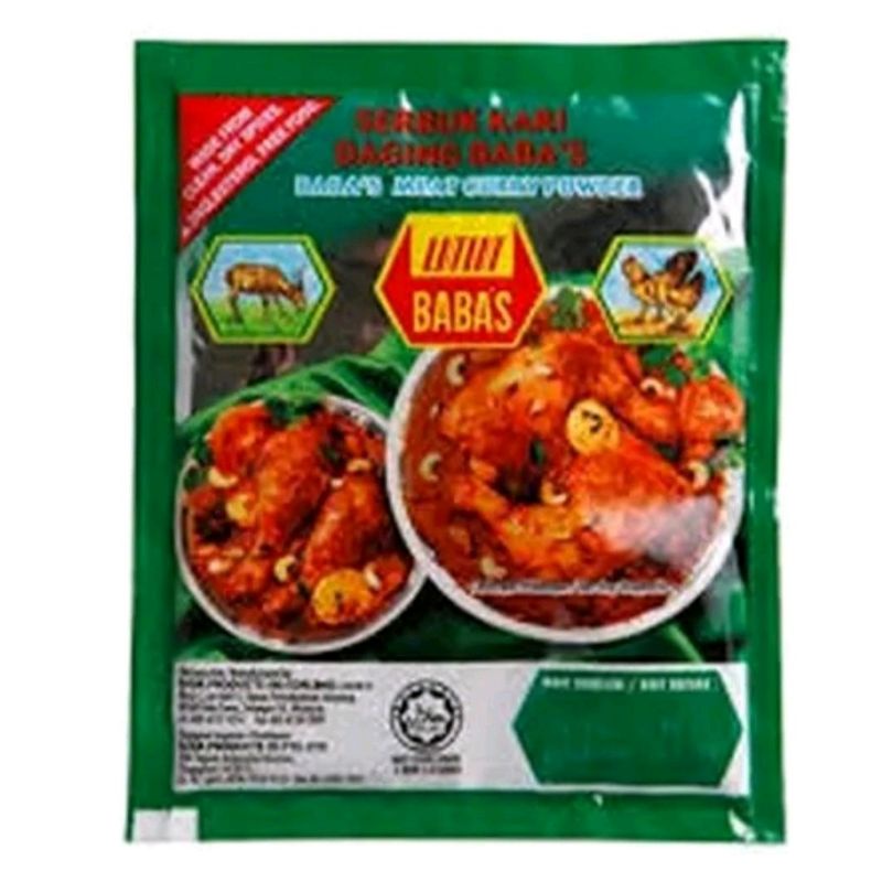 

bumbu kari daging/babas meat curry powder 250gr