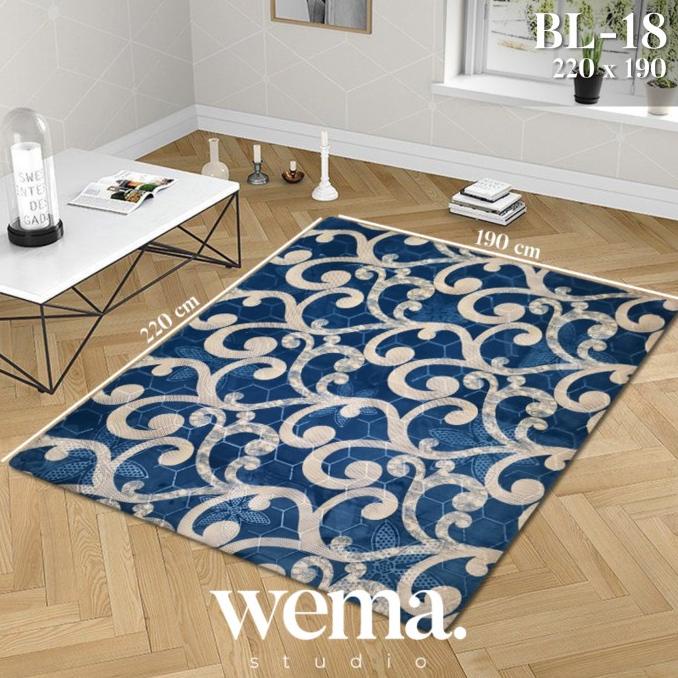 Karpet Malaysia Ukuran 220 x 190 cm - Motif Minimalis