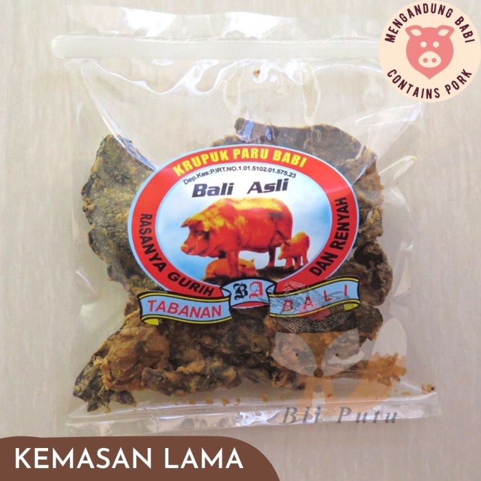 

Rambak Kerupuk Paru Babi Bali Asli - 60gr pen04