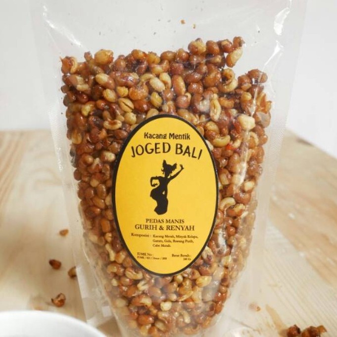 

Kacang Mentik JOGED BAII Oleh_Oleh Khas Bali 240gr hr503