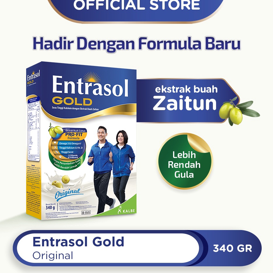 

✨Mall✨ ENTRASOL GOLD ORIGINAL 340 G 