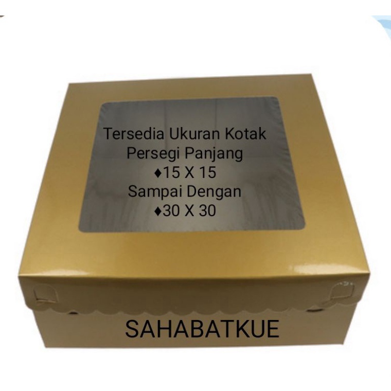 

Ready Stock.. 10 Pcs Dus Emas / Gold Berbagai Ukuran 15 X 15 S.d 30 X 30 cm KZN