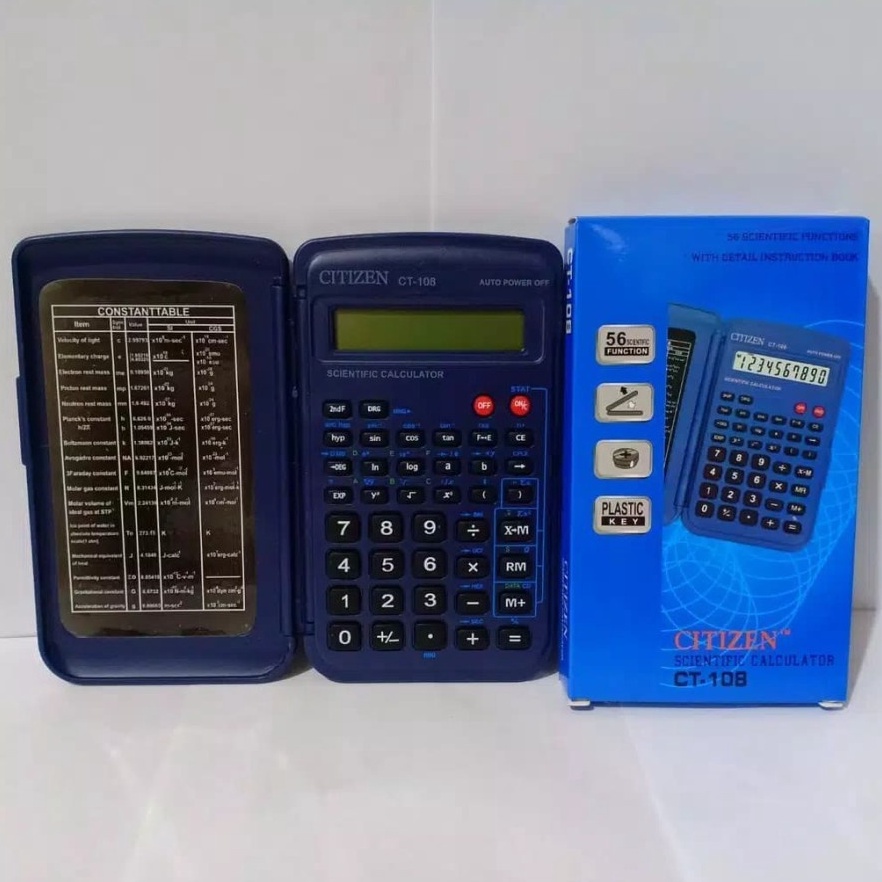 

Seller Kalkulator / calculator Citizen Scientific Ilmiah CT 108 HQB