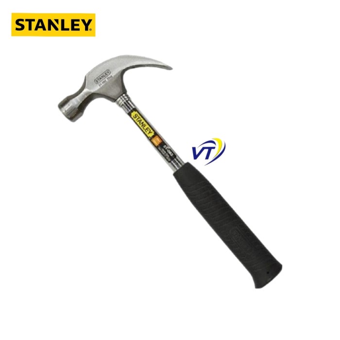 Terlaris Paluku Palu Kambing Besi Stanley 51-082 20 Oz Steel Handle Claw Hammer