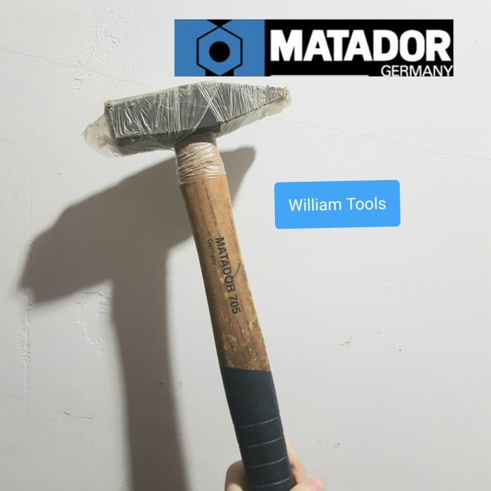 Terlaris Paluku Palu Lancip / Locksmith Hammer 1000 G Matador Germany