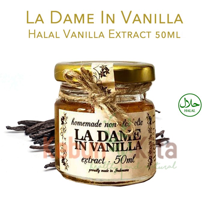 

Terlaris La Dame In Vanilla Halal Vanilla Extract 50 Ml