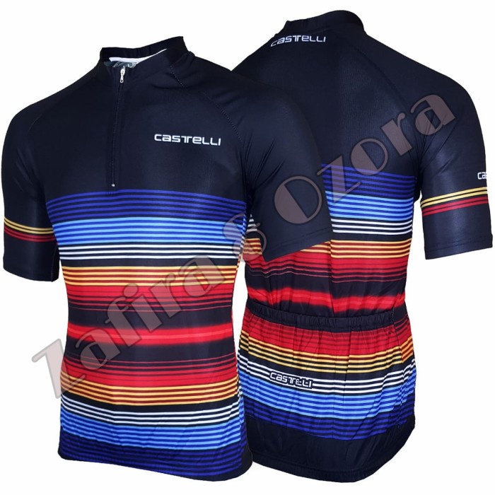 Bestseller Jersey Sepeda Lengan Panjang/Jersey Seli Pendek/Baju Gowes/Mtb/Rb