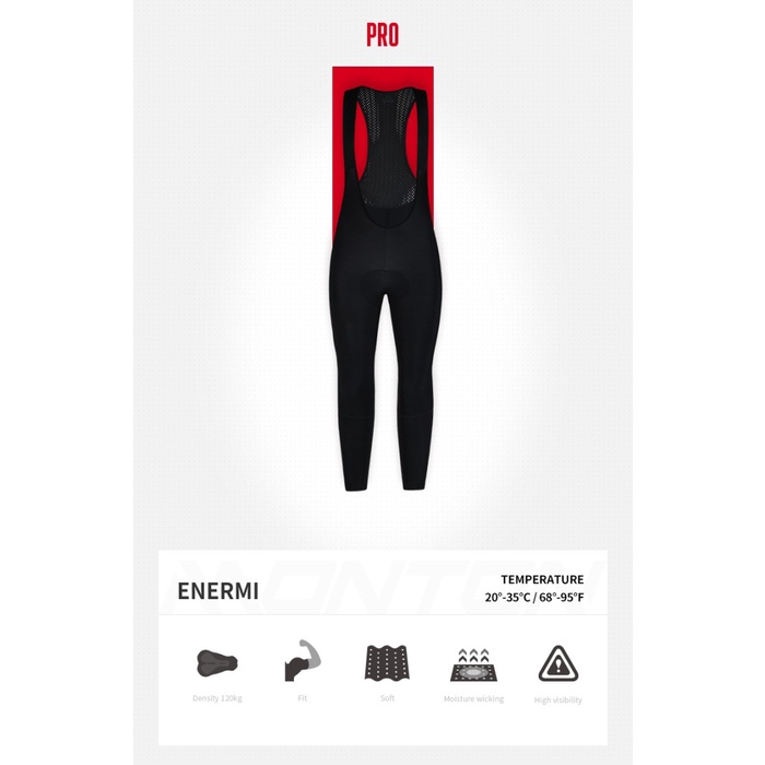 Bestseller Celana Bib Panjang Women Monton Pro Enermi / Cycling Bib Tights Women