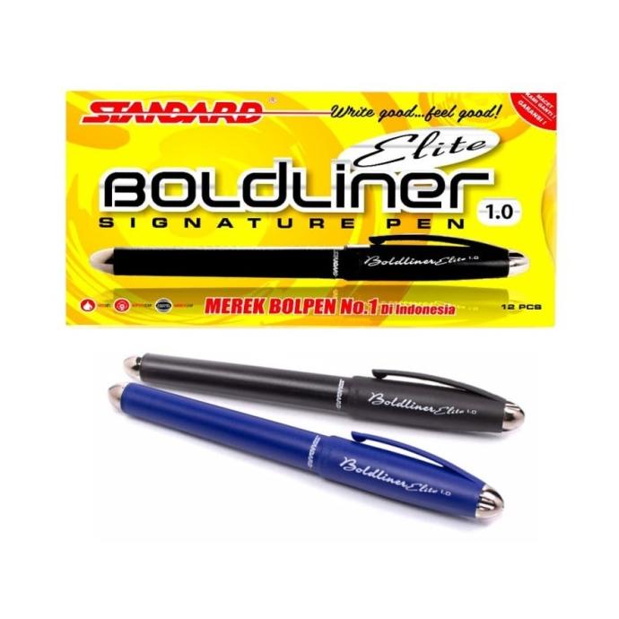 

Pulpen Bolpen Bolpoint Standard Boldliner Elite 1.0 Signature Pen