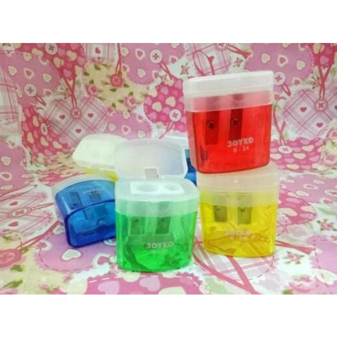 

Rautan / Orotan / Serutan Pensil Joyko B - 24 (2 lubang)