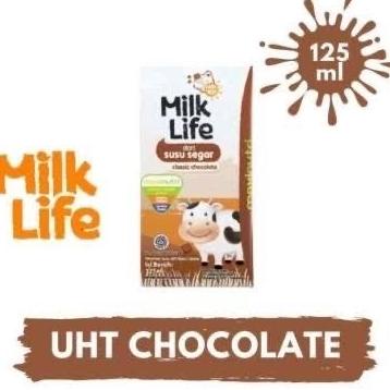 

Susu UHT Milk Life Chocolate 125 ml (1 kardus isi 40 pcs)
