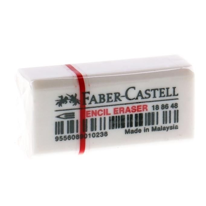 

Penghapus Eraser Faber Castell Putih Kecil B40