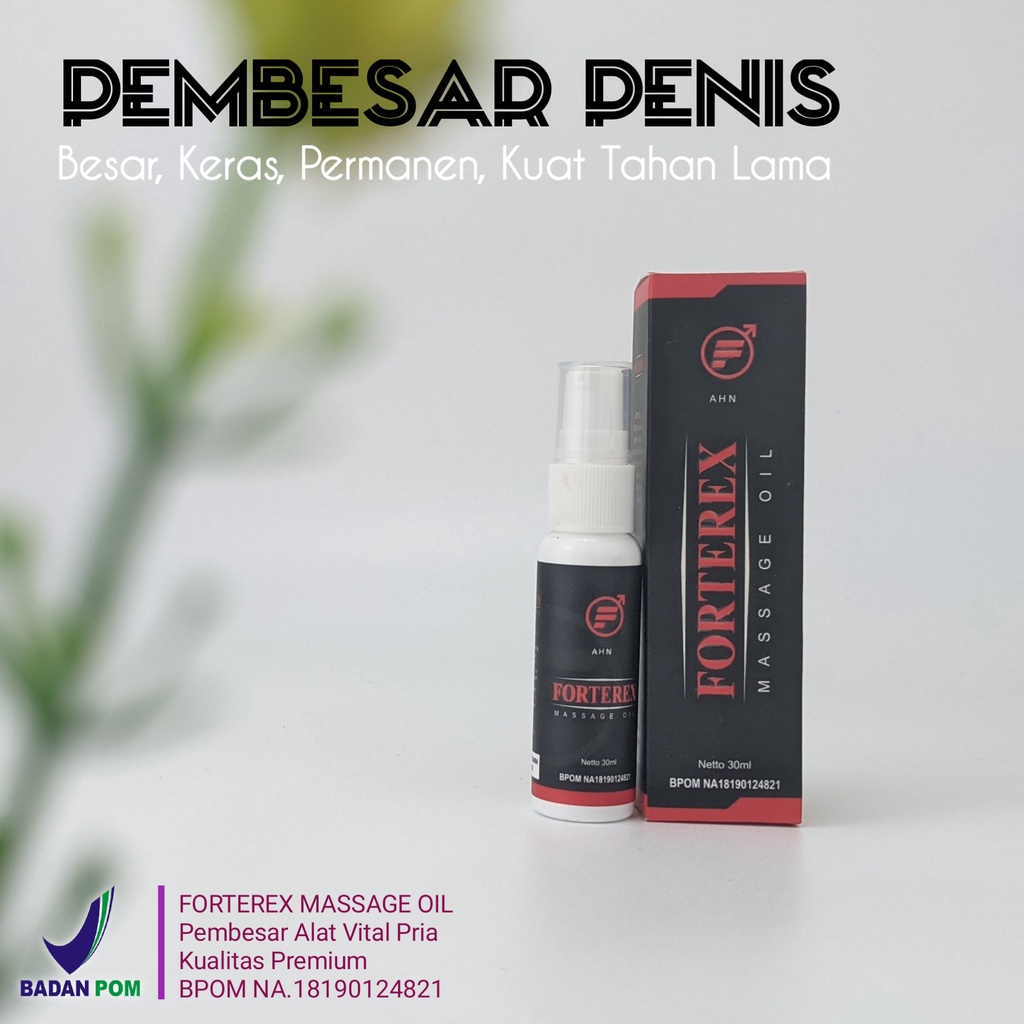 TERLARIS MAX13 Forterex massage oil pembesar alatvital pria permanen bpom vital pria konthol