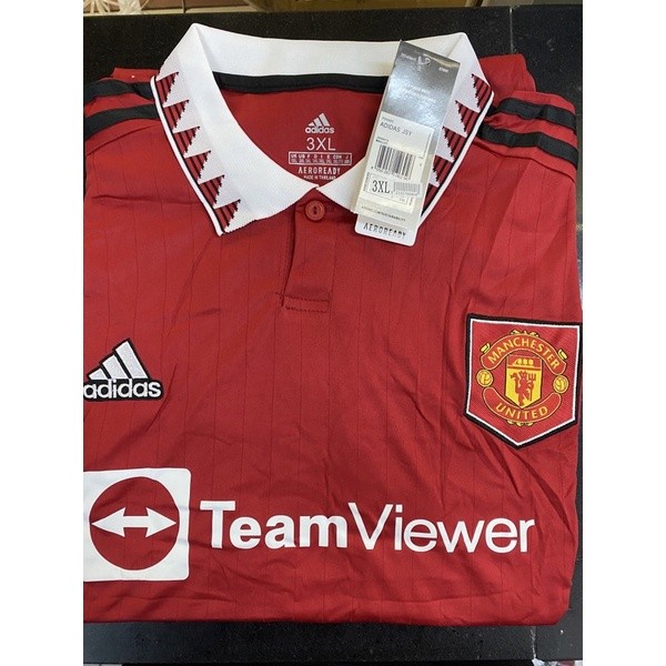 TERMURAH (Big Size XXL XXXL XXXXL) Jersey Bola MU Home 2XL 3XL 4XL 2023