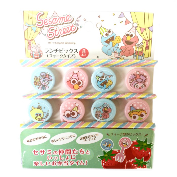 Terlaris Sesame Street Food Fork Picks