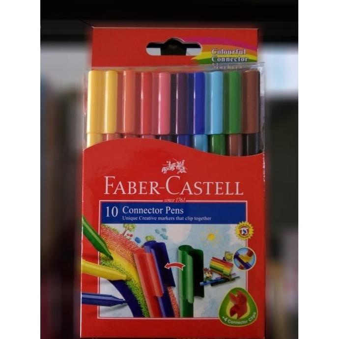 

Connector Pen Faber Castell 10 Warna