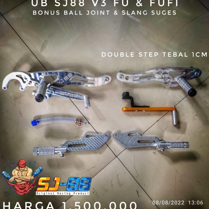 Underbone Satria Fu & Fufi Sj88 V3 Double Step Dural Tebal 1 Cm Kp 673