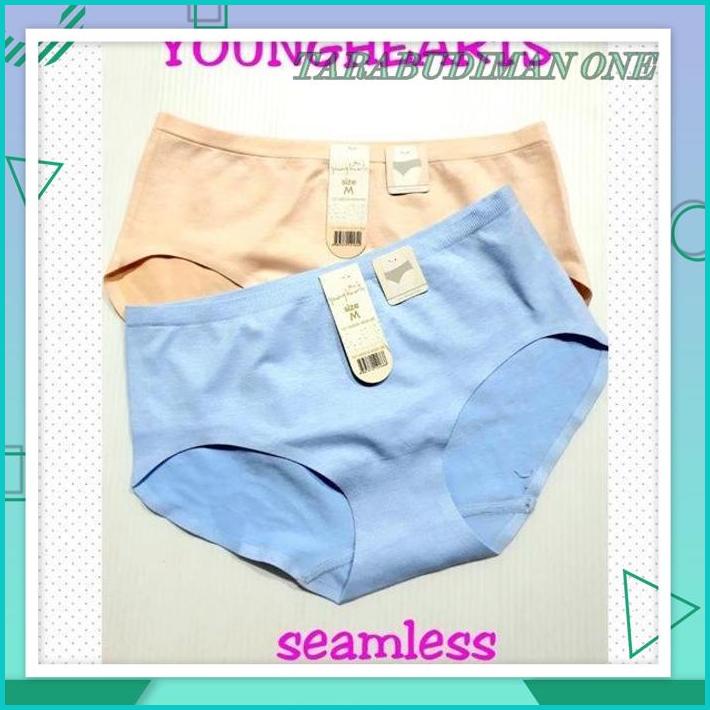 CELANA DALAM WANITA YOUNGHEARTS 0220 - CD MIDI - LOW WAIST - SIZE L EKSLUSIF 