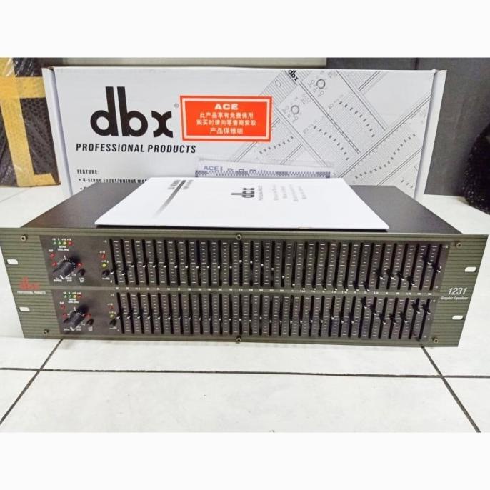 Promo Equalizer Dbx 1231 Equaliser Dbx1231