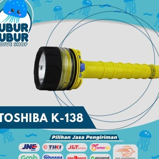 Senter Selam/Diving Torch Toshiba K-138 - Halogen