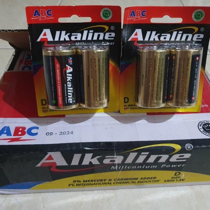 

Promo Abc Alkatype/Ukuran D Lr20 1.5V Stock Terbatas Original