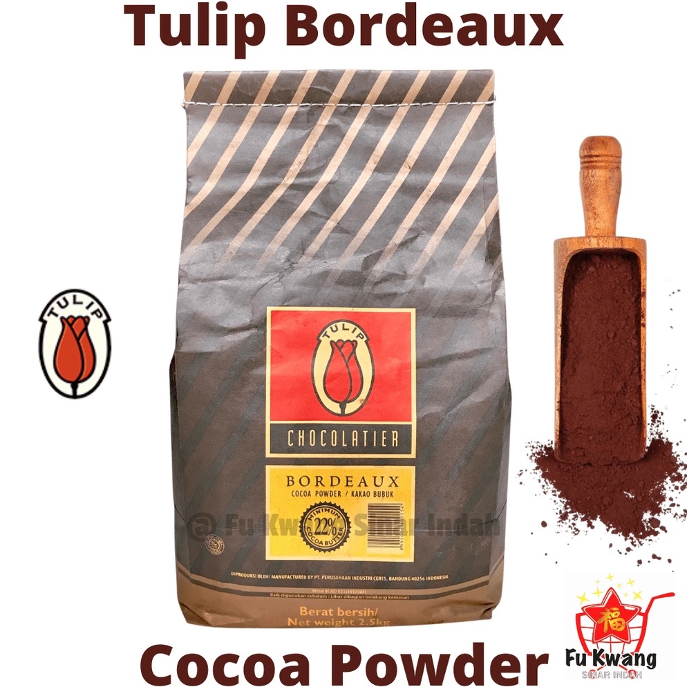 

Terupdate Tulip Bordeaux Pure Cocoa Powder Cokelat Coklat Bubuk 71