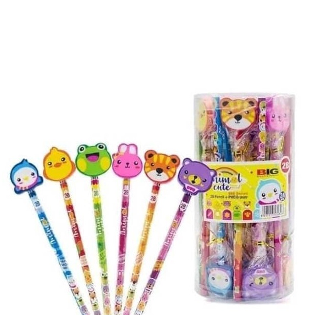 

Murah.. Pensil+Penghapus Big 888 Isi 24 Per-Pack 57