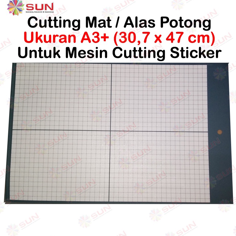 

Best.. Cutting Mat Alas Potong Untuk Mesin Cutting Sticker Ukuran A3, A1 NF7