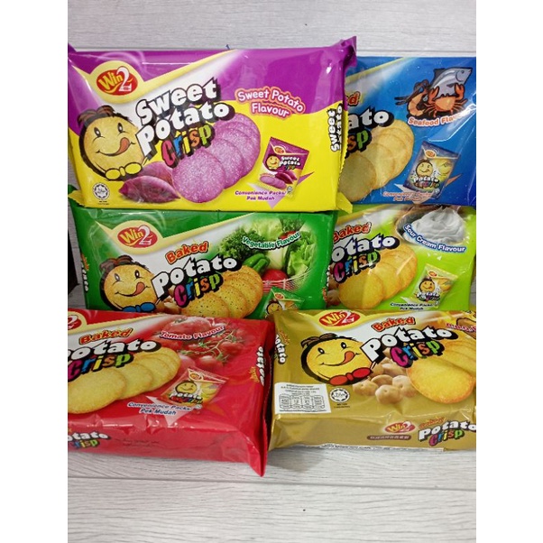 

WIN2 POTATO CRISP / BISCUIT KENTANG / BISCUIT IMPORT 120G