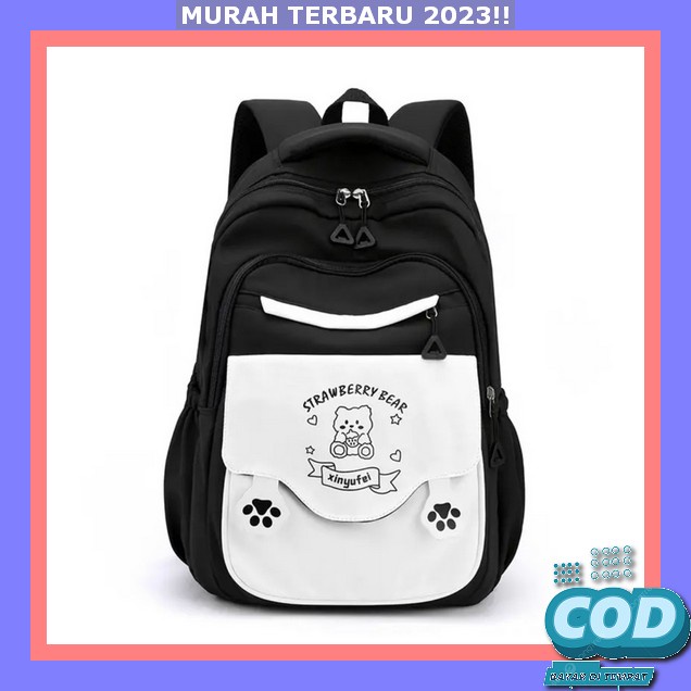 Tas Sekolah Anak Laki Backpack Mini Polos Kartun Rangsel Cowok Karakter Gendong Laki2 Murah Ransel C
