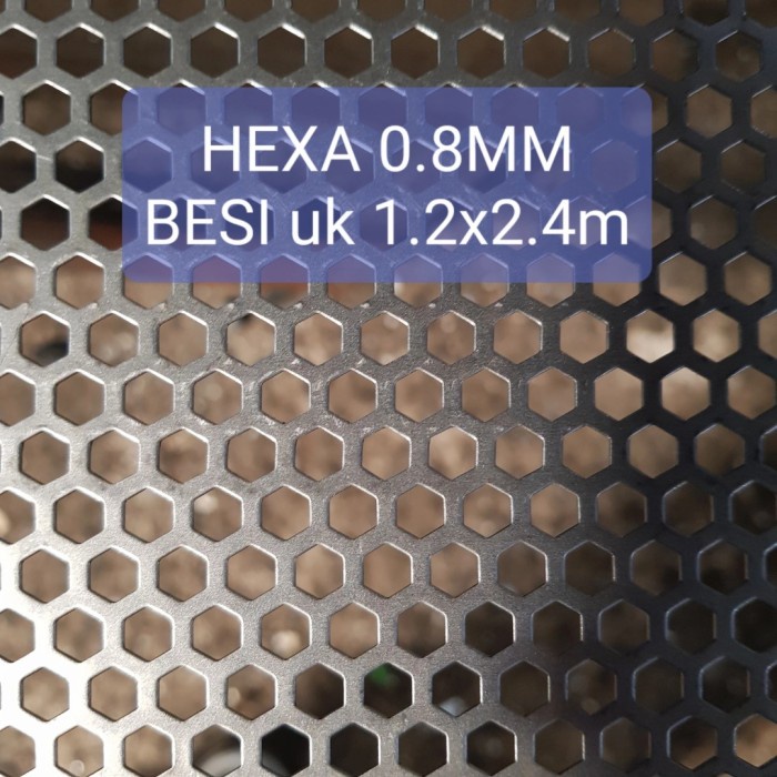 Bestseller Plat Lubang Perforated Hexagonal