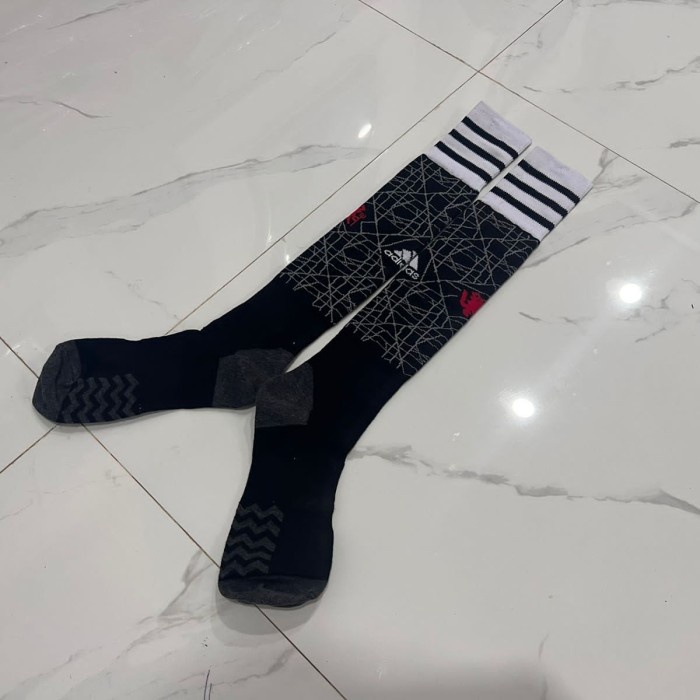 KAOS KAKI MU HOME 2023 2024 KAOS KAKI FUTSAL SEPAK BOLA KAOS KAKI MU HOME 2023 2024