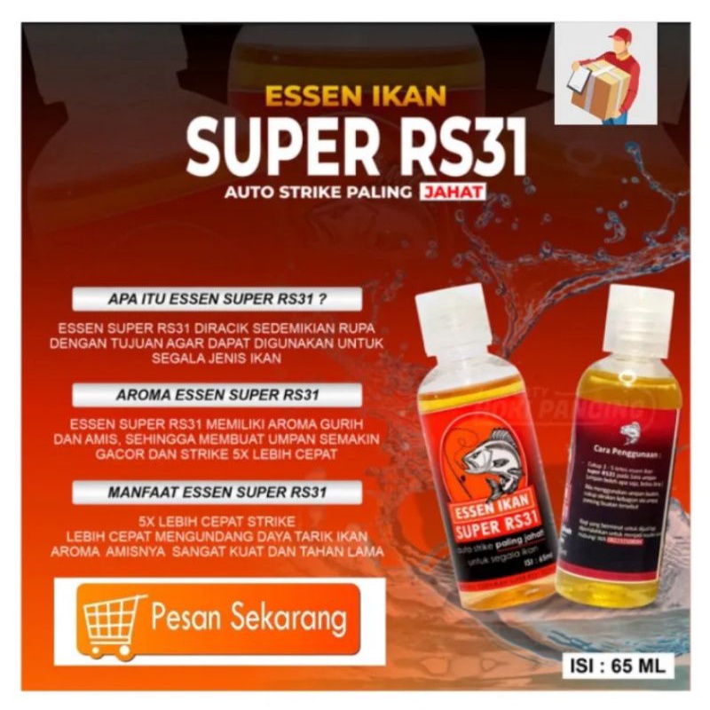 ESSEN IKAN RS31 ORI - UNTUK SEMUA JENIS IKAN