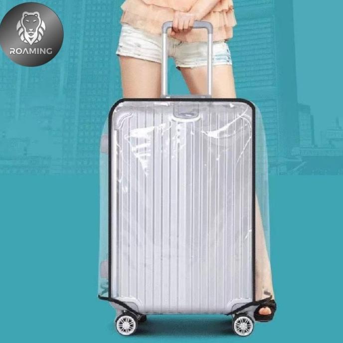 Sarung Koper Transparan 20-28 inch / Pelindung Koper / Cover Koper