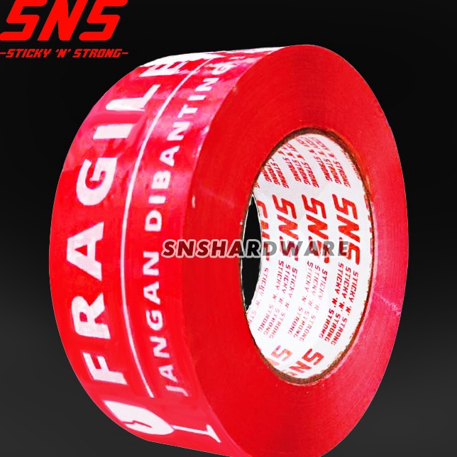 

↑Baru✮ KAM0U LAKBAN FRAGILE MERAH 300 YARD SNS STICKY N STRONG I94 ➥Harga Termurah