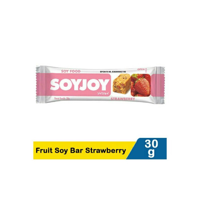 

Soyjoy Fruit Soy Bar Strawberry 30G