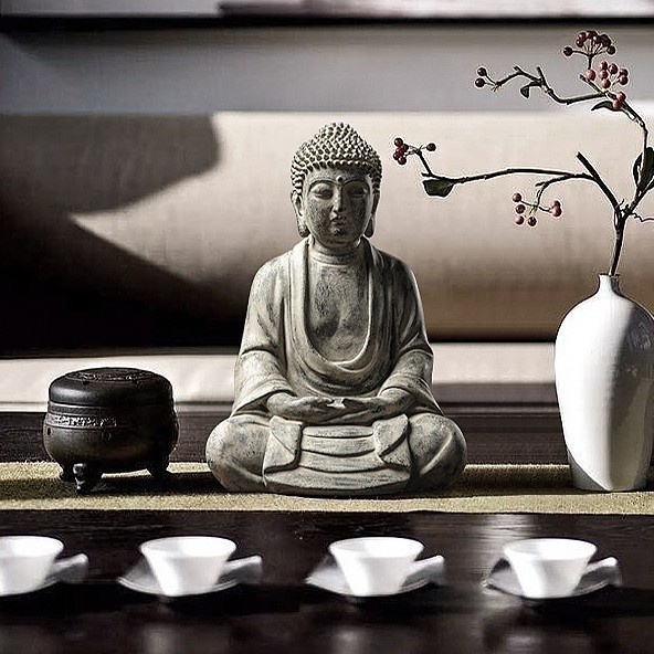 FLASH SALE PATUNG BUDHA BERTAPA PAJANGAN PATUNG BUDHA GAUTAMA SEMEDI BUDHA STATUE TERMURAH