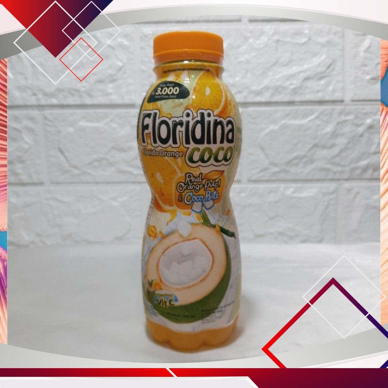 

Floridina Coco Real Orang Pulp & Coco Bitz 350ml .