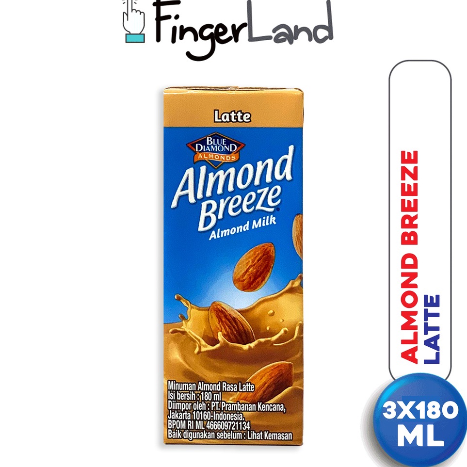 

→Terbaru➭ JNK0N ALMOND BREEZE Almond Milk Latte 180 ml Susu Almond Rasa Latte 3 PCS D40 ✵Ready