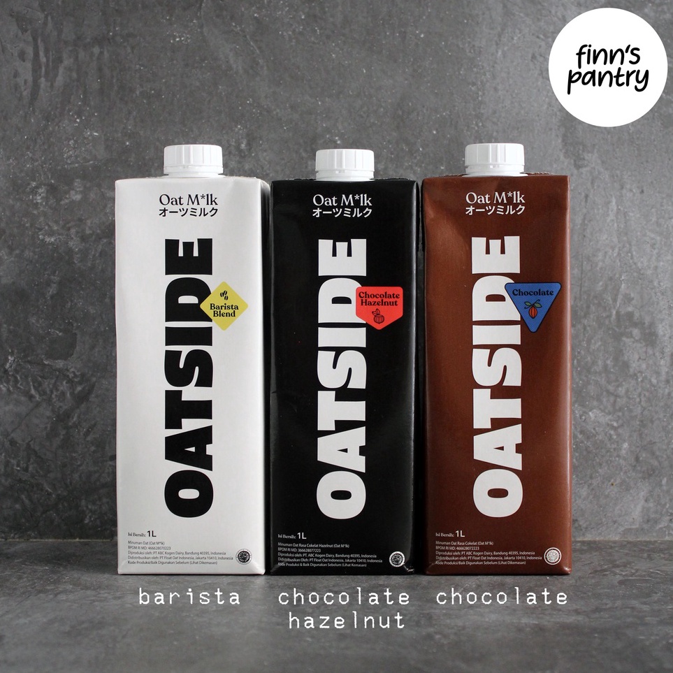 

❊Baru BZJMK OATSIDE Oat Milk 1L - Susu Oat Gandum Lactose & Dairy Free R98 ❁Ready Stok